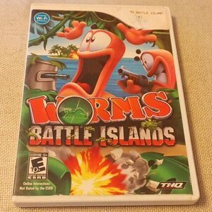 Wii Worms Battle Island